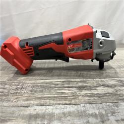AS-IS Milwaukee 18V Lithium-Ion Brushless Cordless 4-1/2 in./5 in. Grinder w/Paddle Switch (Tool-Only)