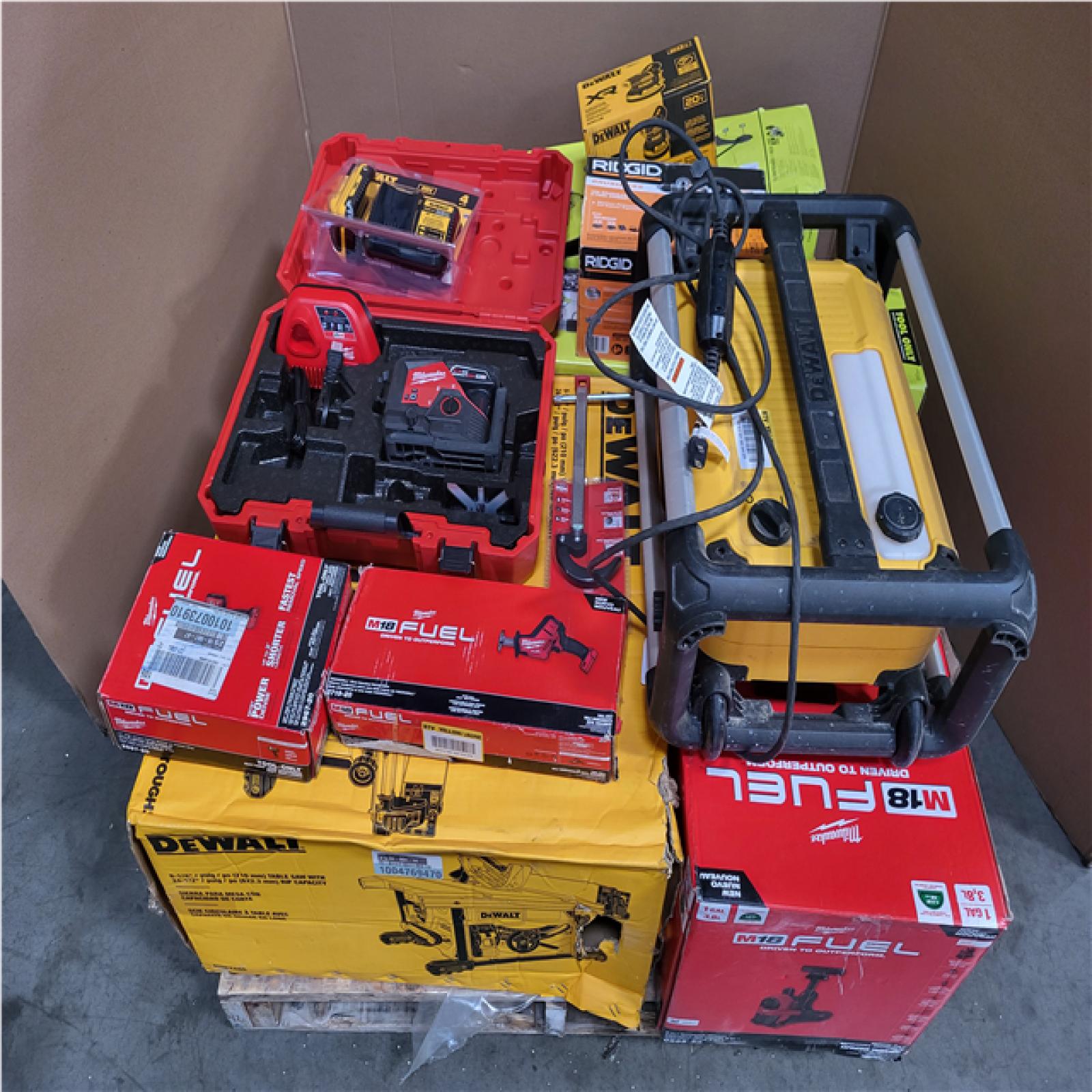 CALIFORNIA AS-IS TOOL PALLET