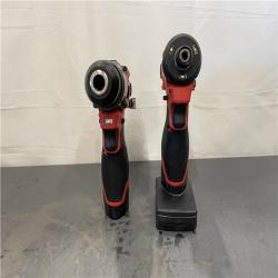 AS-IS - Milwaukee M12 FUEL 12-Volt Lithium-Ion Brushless Cordless Hammer Drill and Impact Driver Combo Kit
