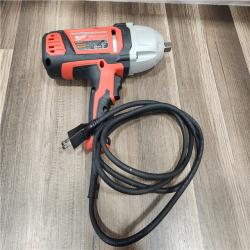 AS-IS- Milwaukee 1/2 in. Impact Wrench with Rocker Switch and Detent Pin Socket Retention (Tool-Only)