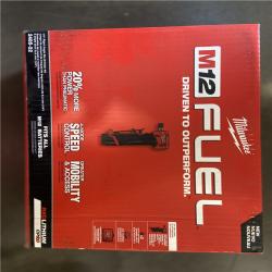 NEW! - Milwaukee M12 FUEL 12V Lithium-Ion Brushless Cordless 1/4 in. Right Angle Die Grinder Kit w/ (2) 2.0Ah Batteries