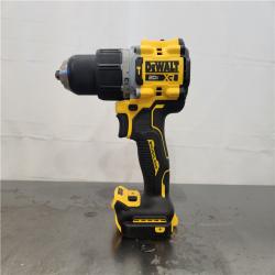 AS-IS- DEWALT 20V XR Brushless Cordless 1/2 in. Hammer Drill (Tool-Only)