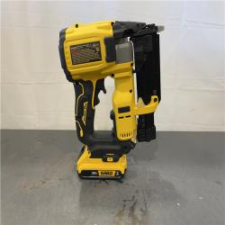 AS-IS - DeWalt ATOMIC 20V MAX Lithium Ion Cordless 23 Gauge Pin Nailer Kit