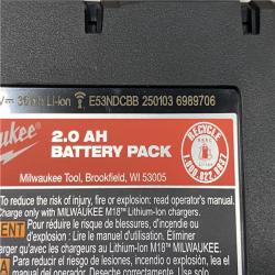 AS-IS Milwaukee 18V Lithium-Ion Brushless Cordless 1/2 in. Compact Drill/Driver Kit