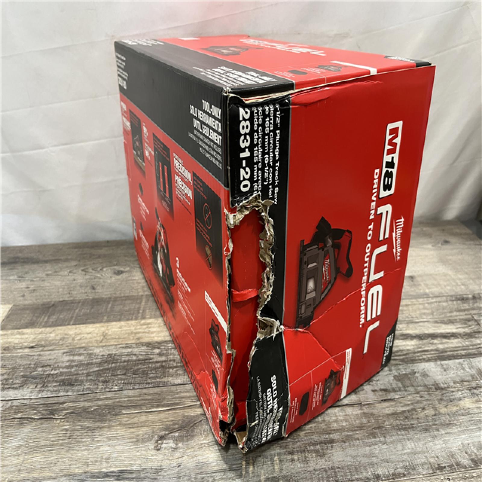 NEW - Milwaukee FUEL 18V Lithium-Ion Cordless Brushless 6-1/2 in. Plunge Cut Track Saw (Tool-Only)