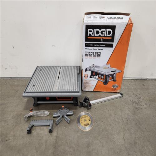 Phoenix Location NEW RIDGID 6.5-Amp 7 in. Blade Corded Table Top Wet Tile Saw