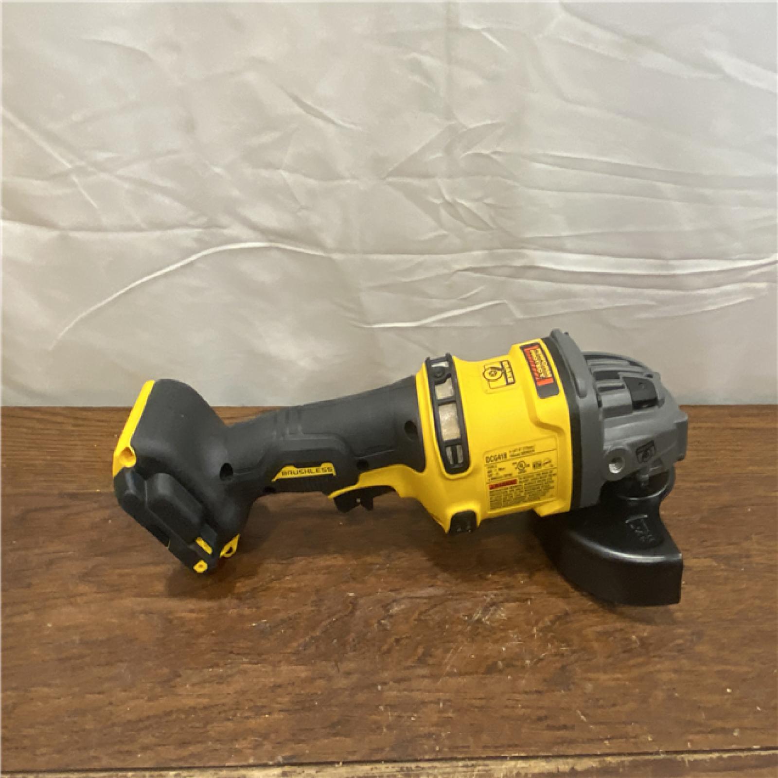 AS-IS DEWALT 60V MAX Cordless Brushless 4.5 in. to 6 in. Small Angle Grinder with Kickback Brake (Tool Only)