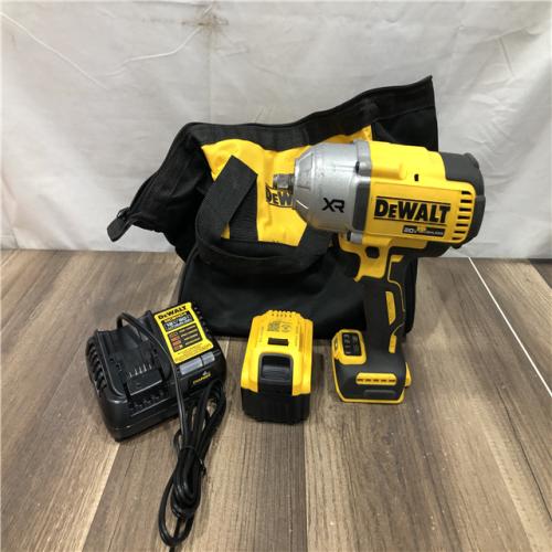 AS-IS DEWALT 20V MAX Lithium-Ion Cordless 1/2 in. Impact Wrench Kit