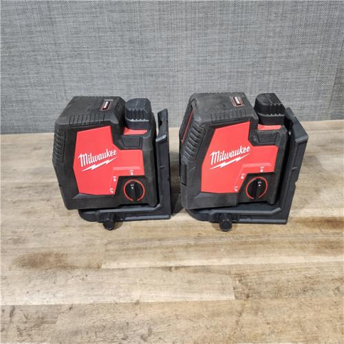 HOUSTON LOCATION - AS-IS MILWAUKEE 2 CROSSLINE LASER COMBO