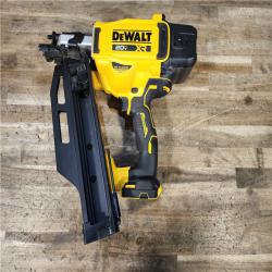 HOUSTON LOCATION - AS-IS DEWALT 20-Volt 21° Cordless Framing Nailer (Tool-Only)