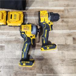HOUSTON LOCATION - AS - IS DEWALT ATOMIC 20-Volt MAX Lithium-Ion Cordless Combo Kit