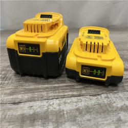 AS-IS DEWALT 20V MAX Lithium-Ion Battery Kit with 5.0Ah and 2.0Ah Battery and Charger