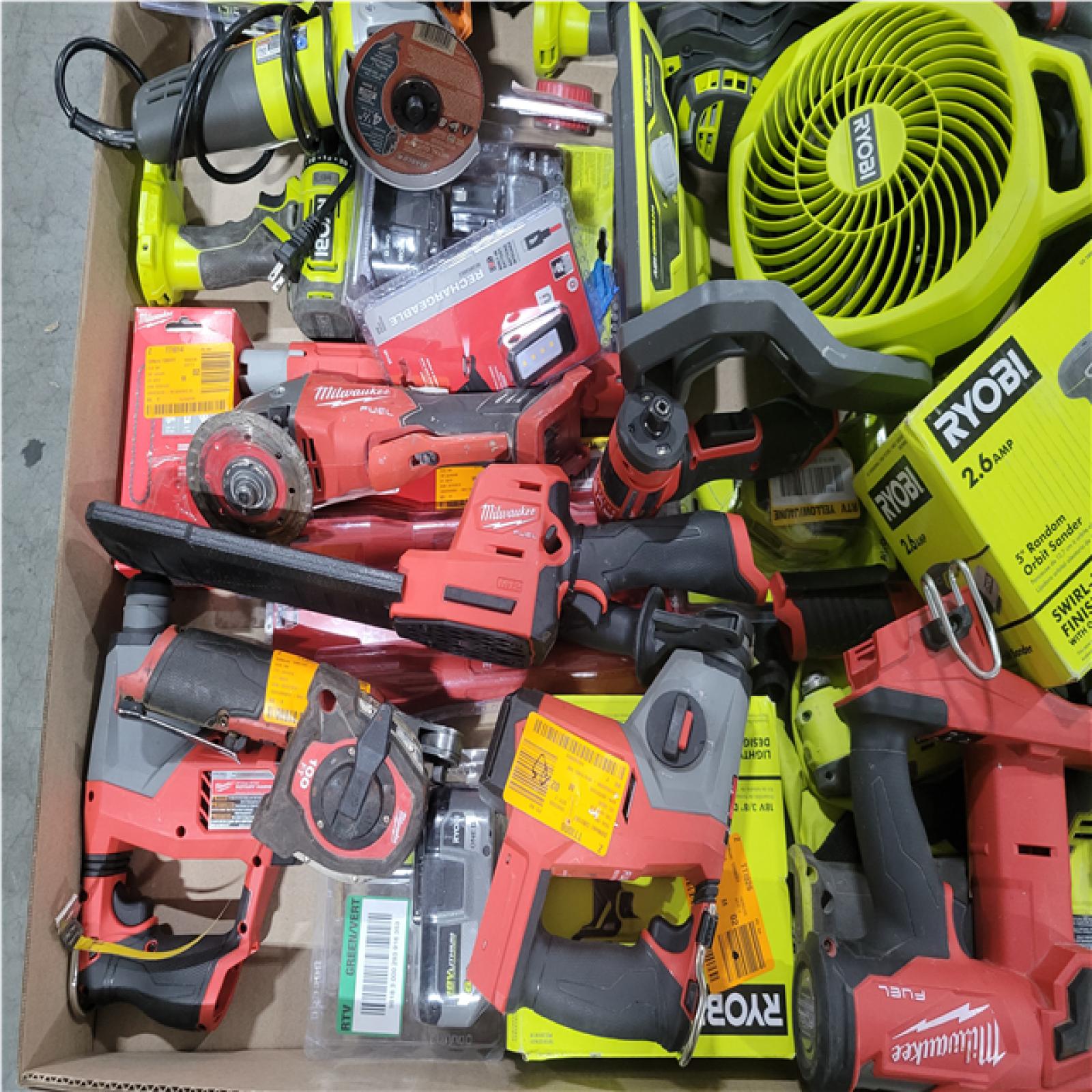 CALIFORNIA AS-IS TOOL PALLET
