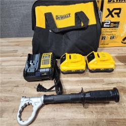 HOUSTON LOCATION - AS-IS (APPEARS LIKE NEW) DEWALT 20V MAX Lithium-Ion Cordless 2-Tool Combo Kit with (2) 4.0 Ah Batteries  Charger and Kit Bag