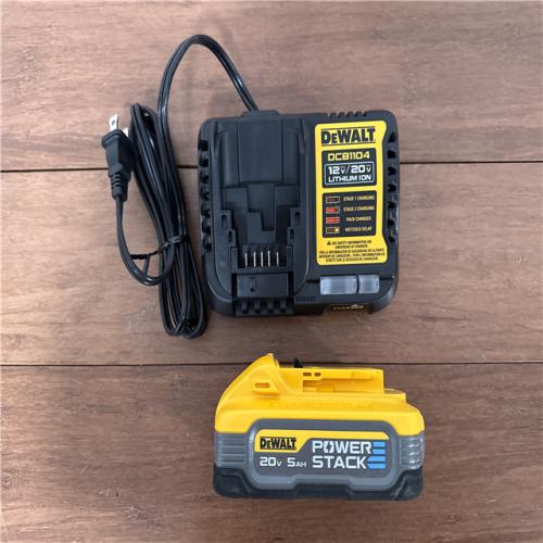 California AS-IS DeWalt Powerstack Battery & Charger