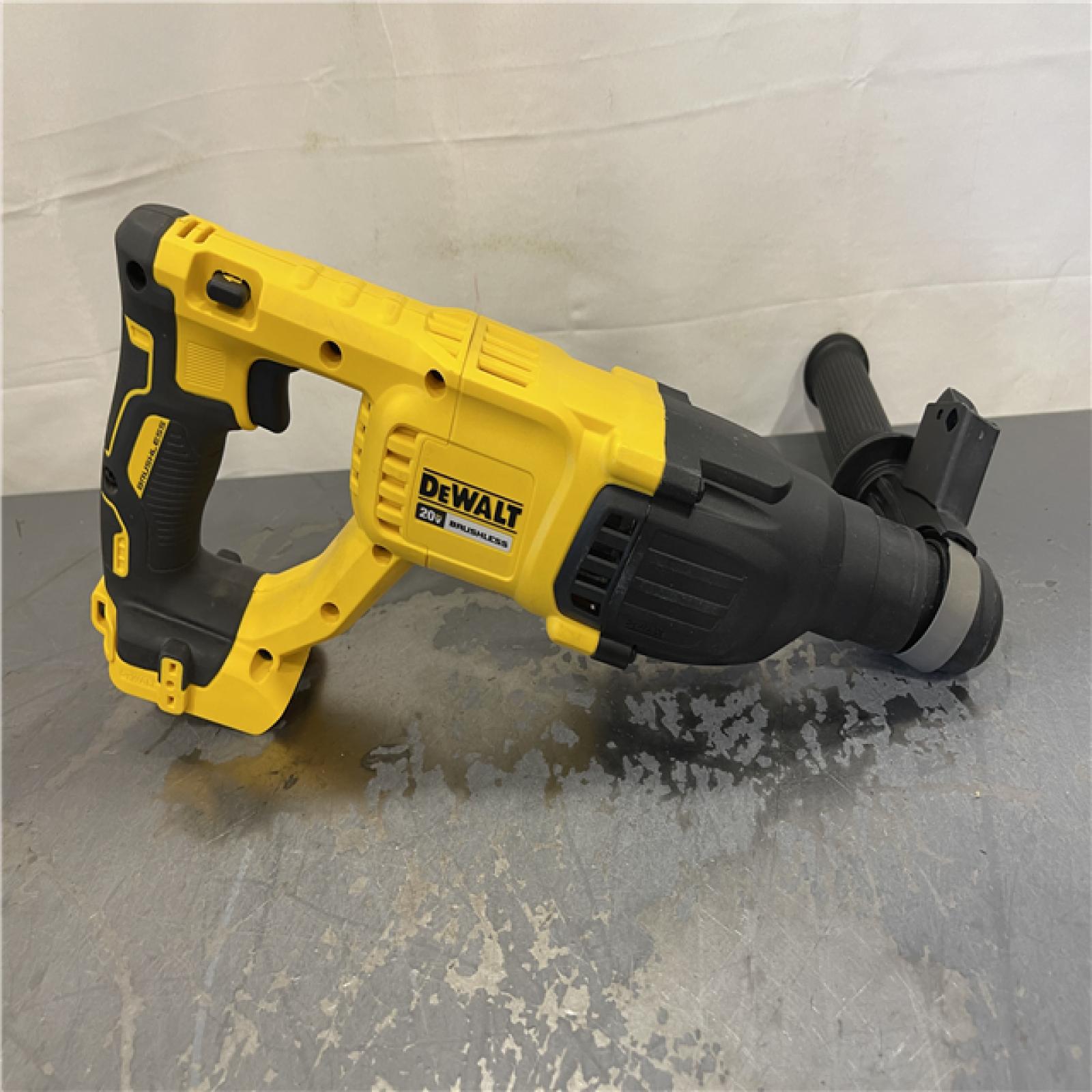 AS-IS - DEWALT 20V MAX Cordless Brushless 1 in. SDS Plus D-Handle Concrete and Masonry Rotary Hammer