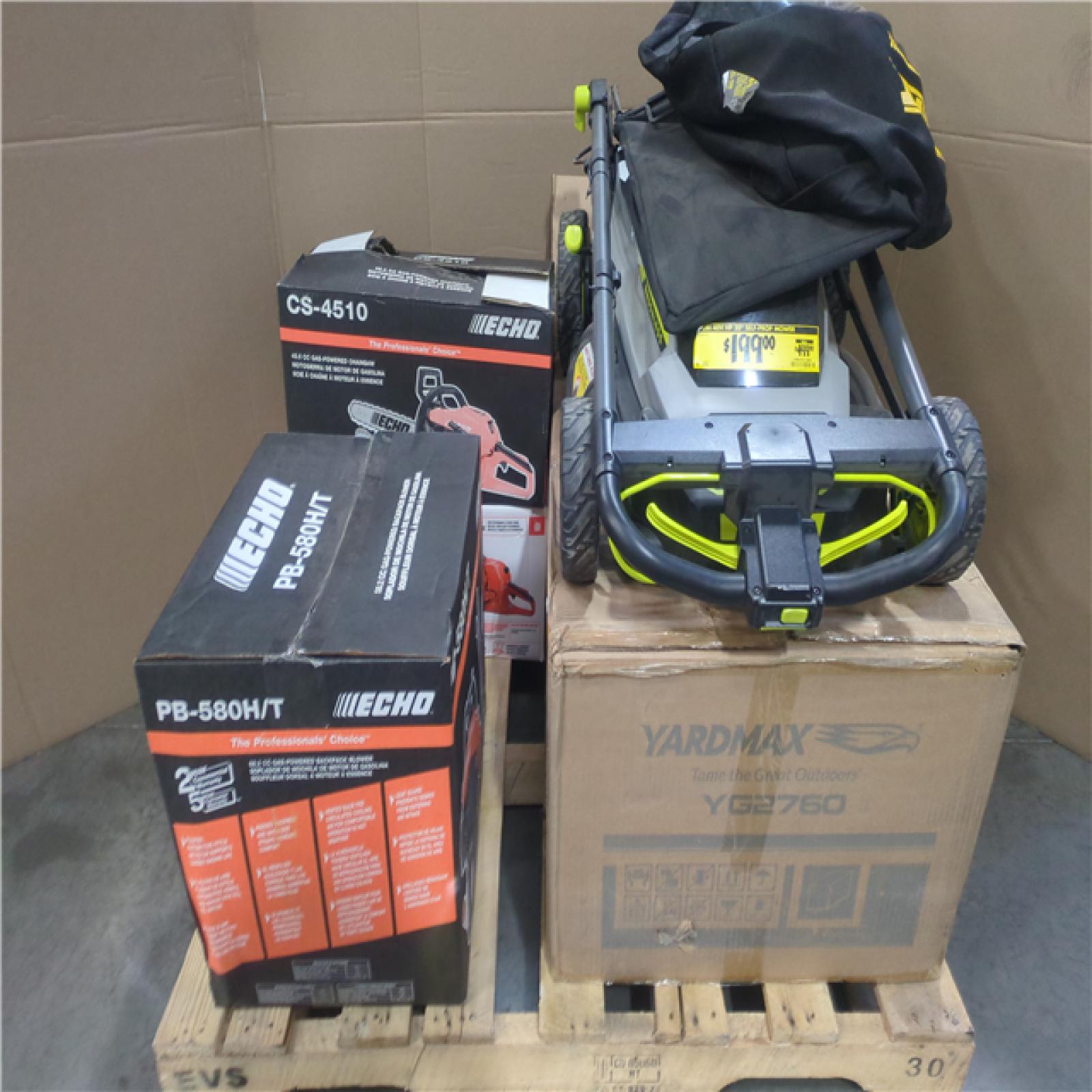 CALIFORNIA AS-IS OUTDOOR POWER EQUIPMENT