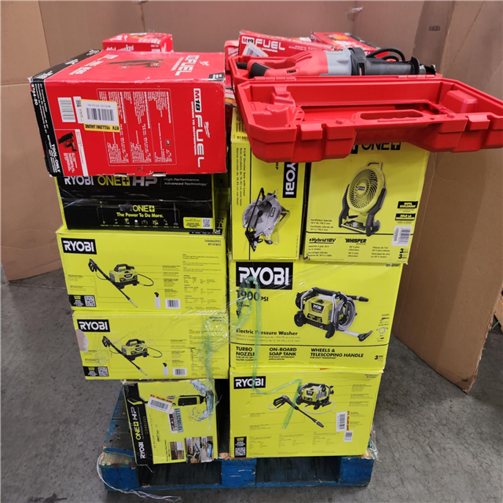 CALIFORNIA AS-IS TOOL PALLET