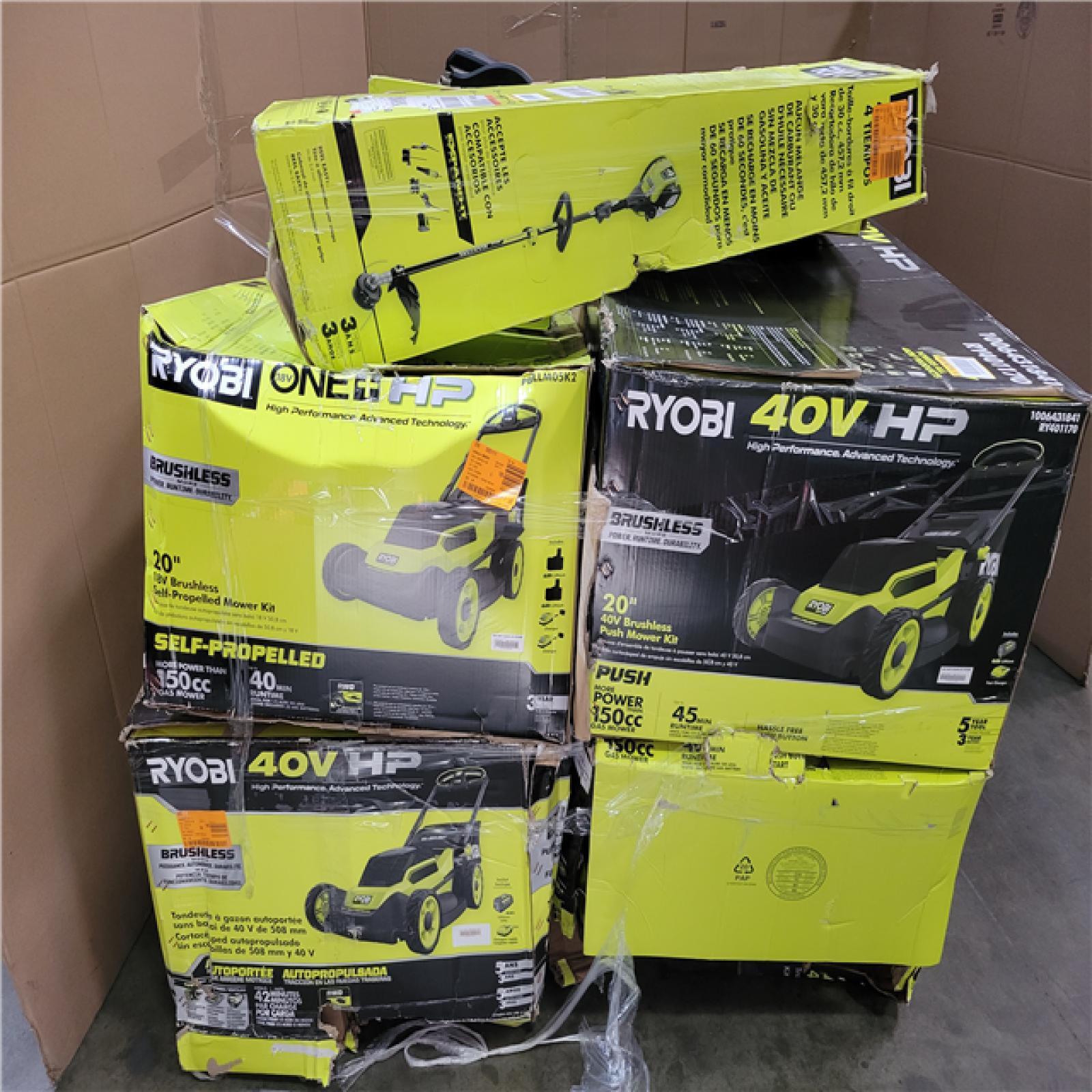 CALIFORNIA AS-IS OUTDOOR POWER EQUIPMENT