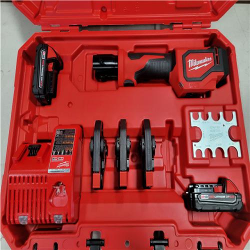 CALIFORNIA AS-IS MILWAUKEE M18 SHORT THROW PRESS TOOL