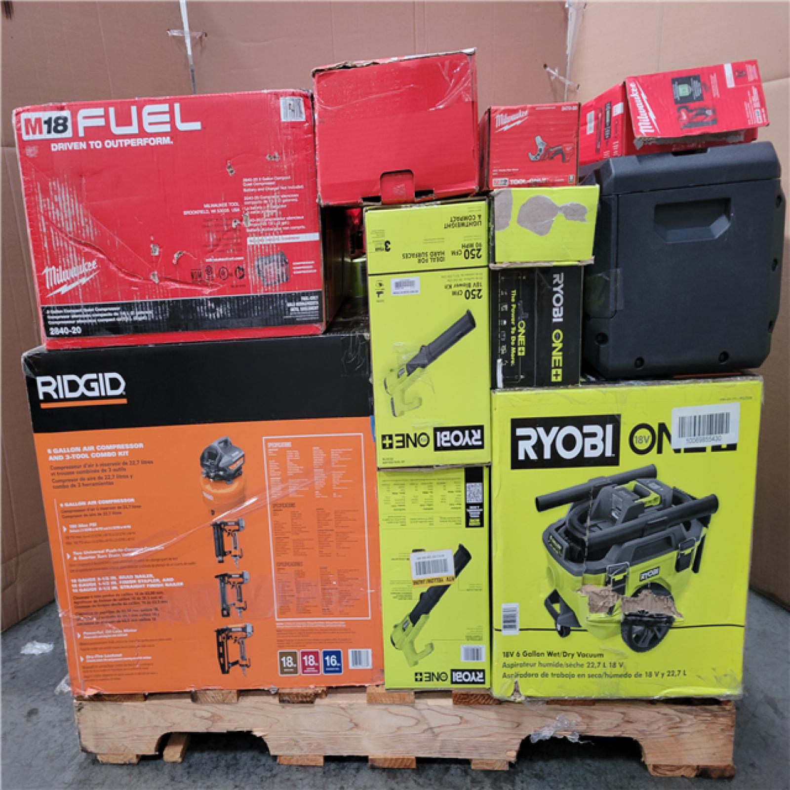 CALIFORNIA AS-IS TOOL PALLET