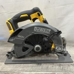 AS-IS DEWALT FLEXVOLT 60V MAX Cordless Brushless 7-1/4 in. Circular Saw with Brake (Tool Only)