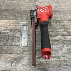 AS-IS Milwaukee  FUEL 12V Lithium-Ion Brushless Cordless 1/2 in. x 18 in. Bandfile (Tool-Only)