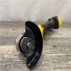 AS-IS DEWALT 20V MAX XR Cordless Brushless 4.5 in. Paddle Switch Small Angle Grinder with Kickback Brake (Tool Only)