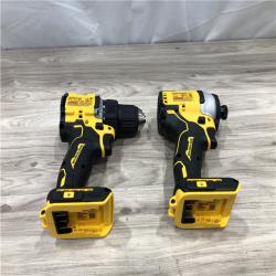 AS-IS Dewalt DCK225D2 20V MAX ATOMIC Compact Cordless Drill Driver and Impact Driver Combo Kit