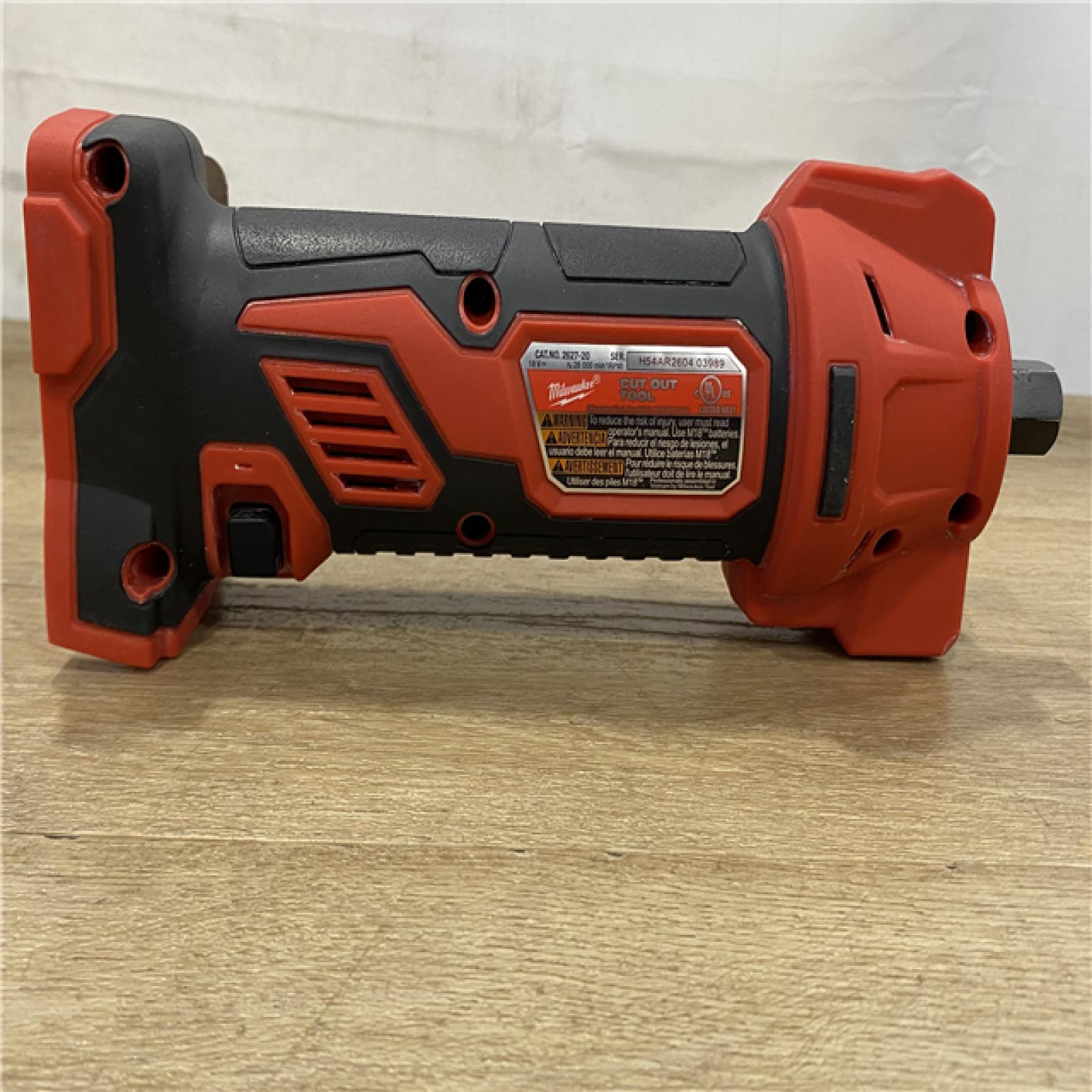 AS-IS Milwaukee M18 Cut Out Tool 2627-20 (Tool-Only)