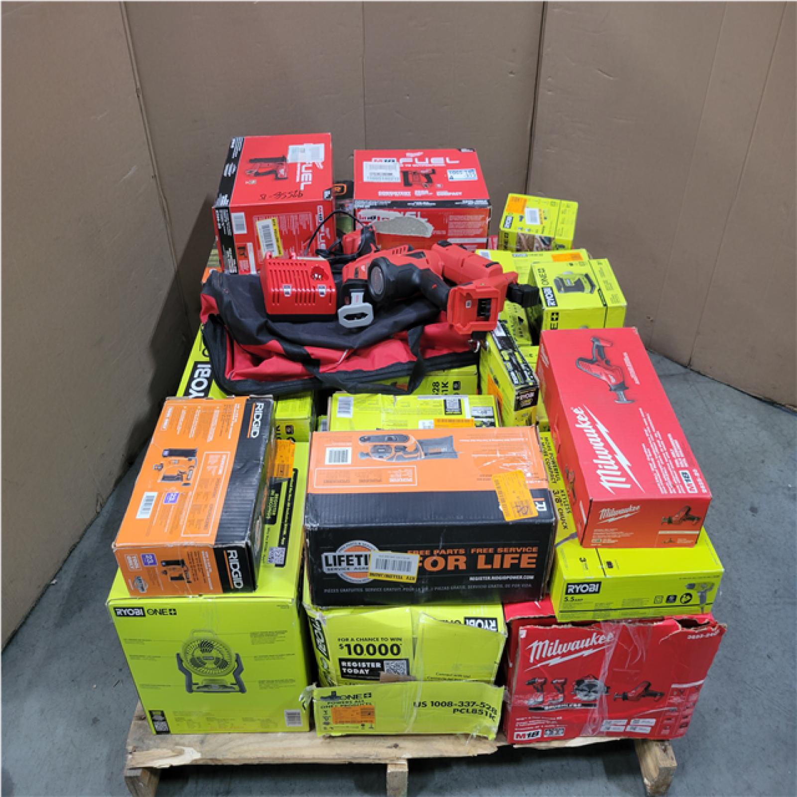 CALIFORNIA AS-IS TOOL PALLET