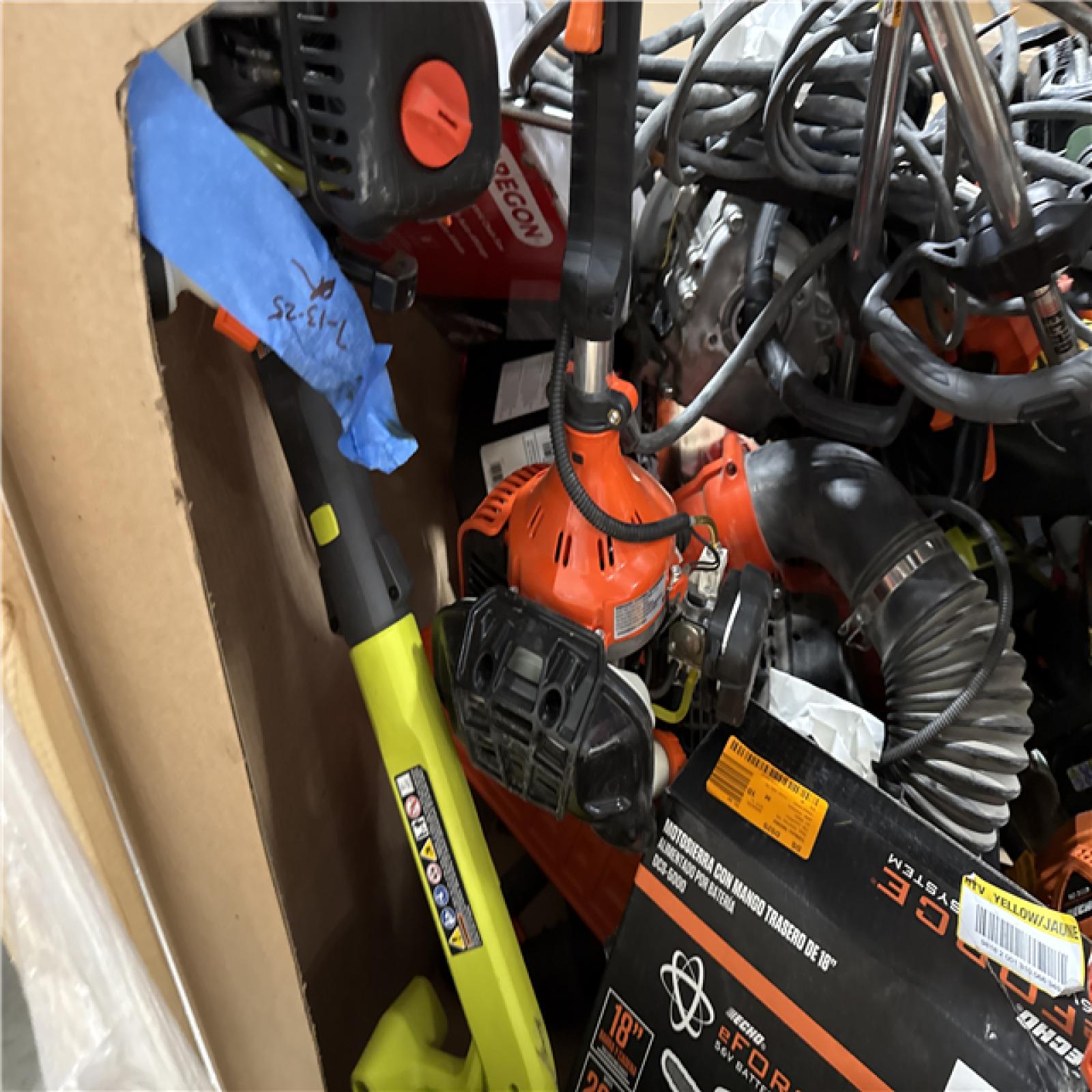 California AS-IS Outdoor Power Equipment