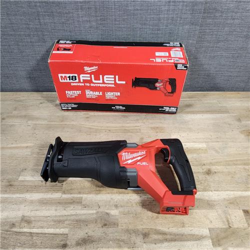 HOUSTON LOCATION - AS-IS (APPEARS LIKE NEW) Milwaukee M18 Fuel Sawzall Brushless Cordless Reciprocating Saw (TOOL ONLY)