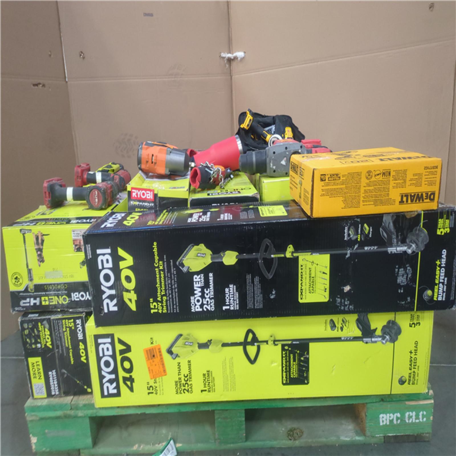 CALIFORNIA AS-IS TOOL PALLET