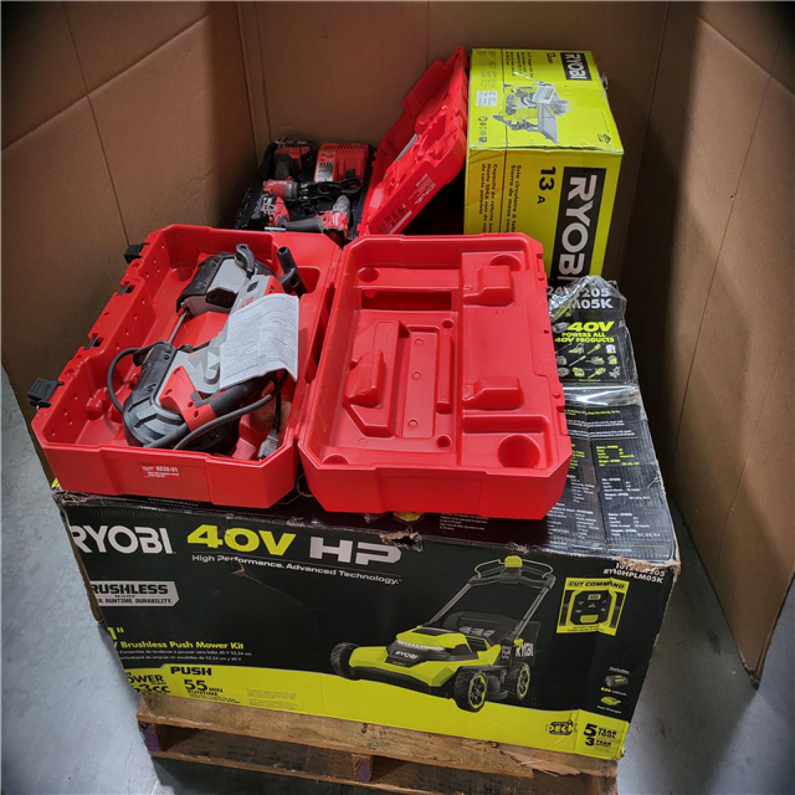 CALIFORNIA AS-IS TOOL PALLET