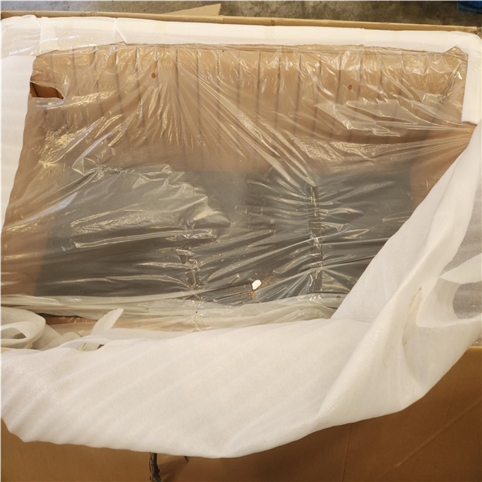 Phoenix LIKE NEW MODWAY Devote 75 in. Tan Faux Leather 2-Seats Loveseats with Dense Foam Padding