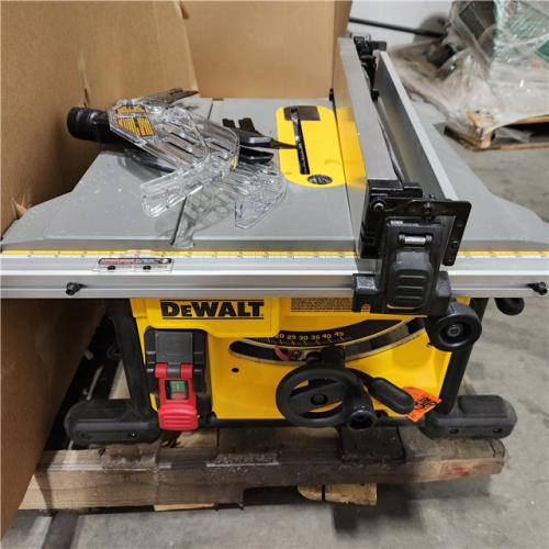 As-Is- DEWALT 15 Amp Corded 8-1/4 in. Compact Portable Jobsite Tablesaw
