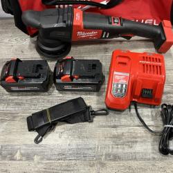 AS-IS Milwaukee FUEL Brushless Cordless 15mm Random Orbital Polisher Kit
