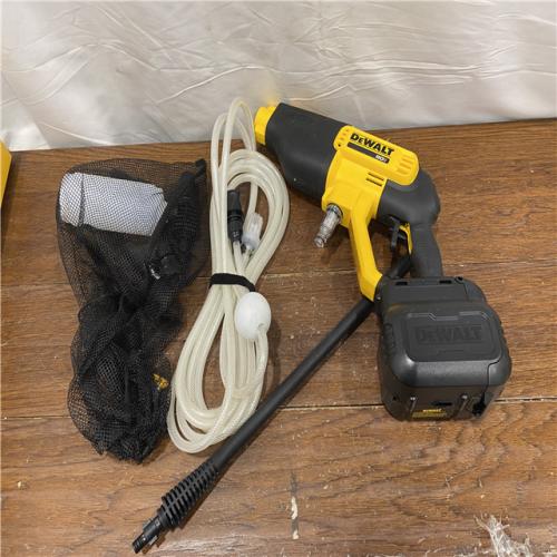AS-IS Dewalt 20V 550 PSI  1 GPM Cordless Power Cleaner W/ 4 Nozzles Tool-Only DCPW550B