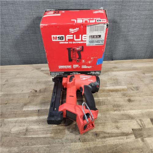 HOUSTON LOCATION - AS-IS MILWAUKEE FUEL 18-Volt Lithium-Ion Brushless Cordless 18-Gauge 1/4 in. Narrow Crown Stapler (Tool-Only)