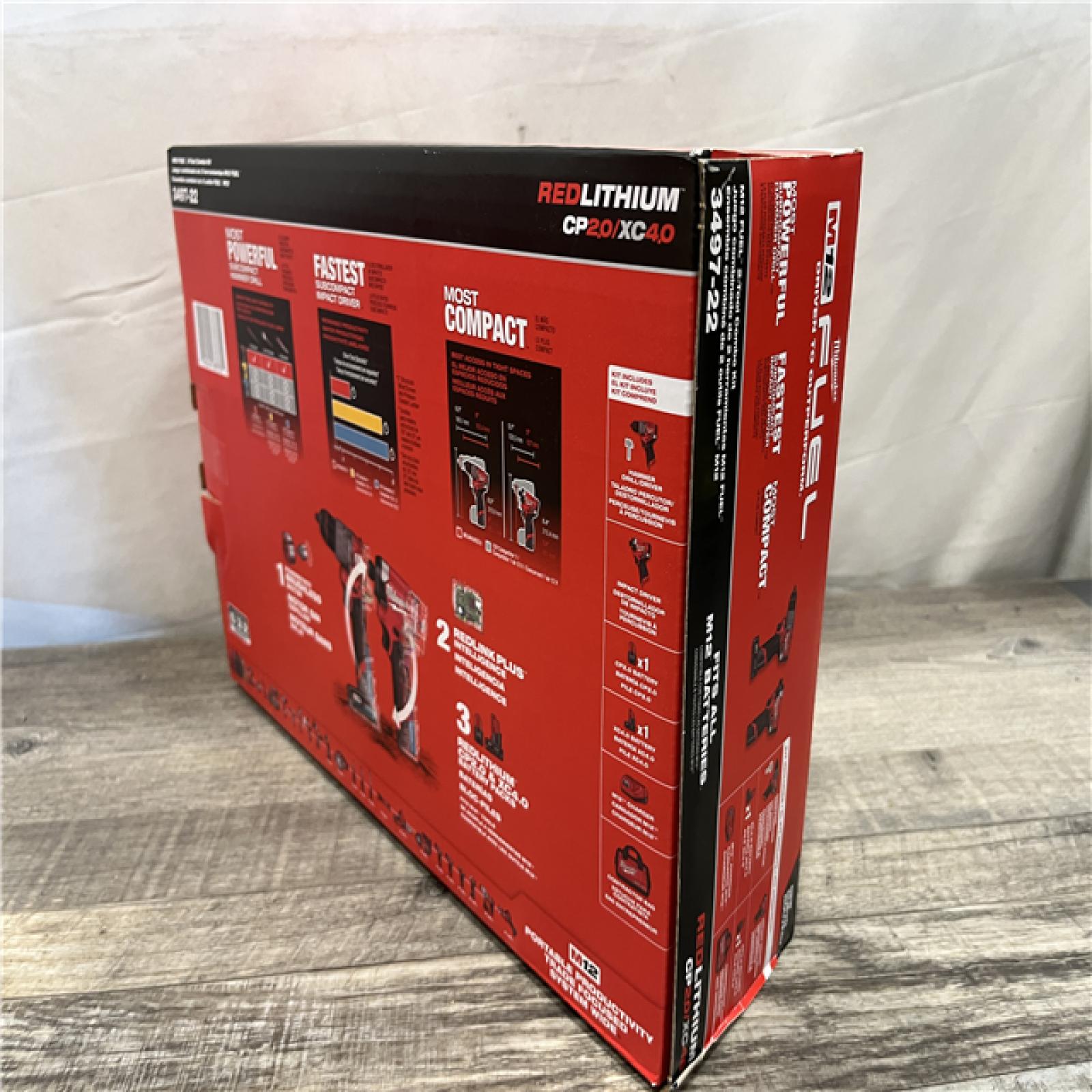 NEW - Milwaukee FUEL 12-Volt Lithium-Ion Brushless Cordless Hammer Drill and Impact Driver Combo Kit