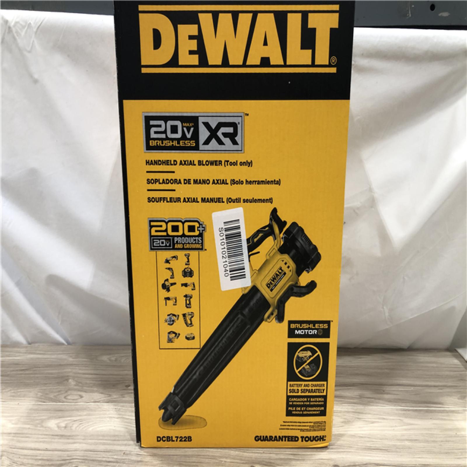 NEW! - DEWALT 20V MAX 125 MPH 450 CFM Cordless Blower (Tool Only)
