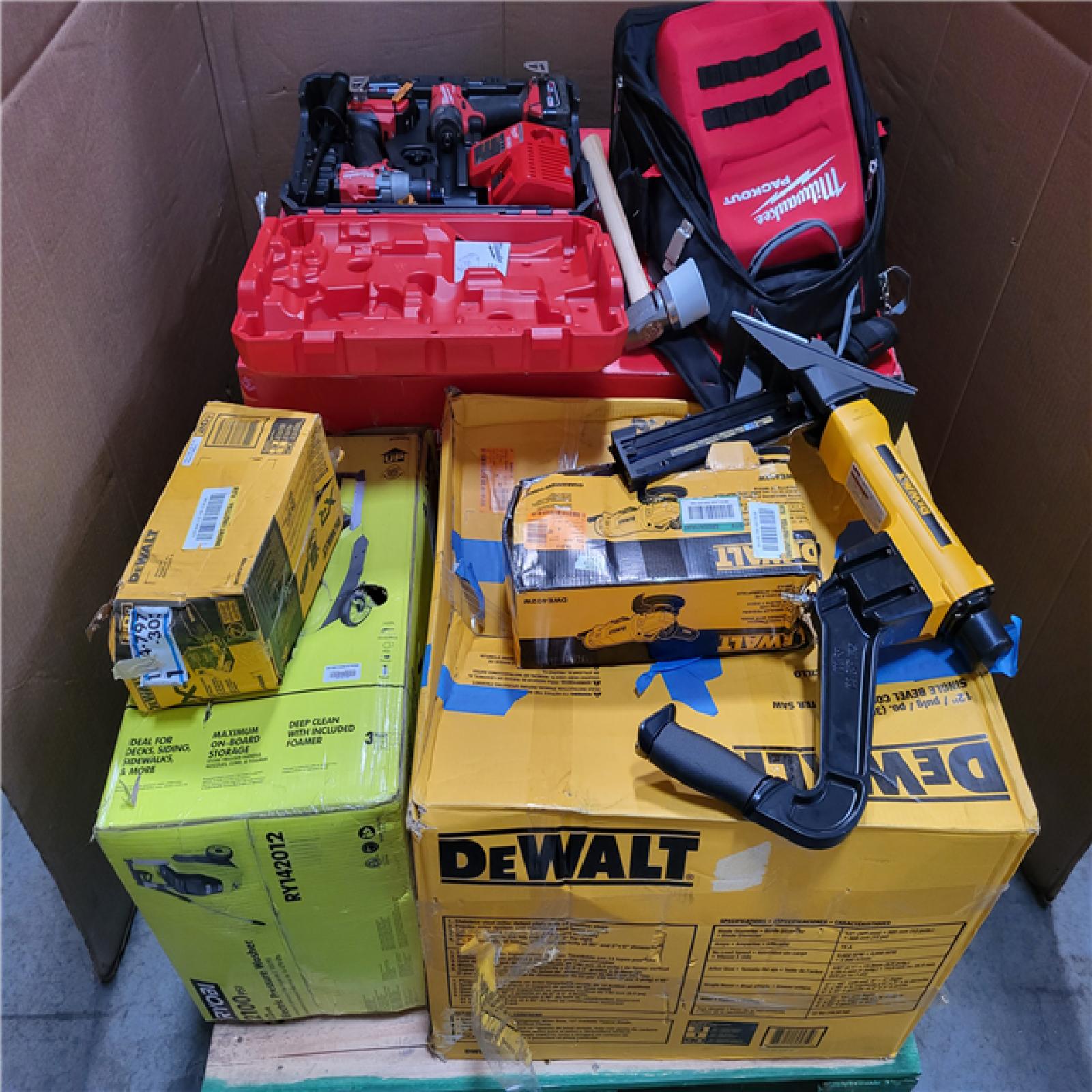 CALIFORNIA AS-IS TOOL PALLET