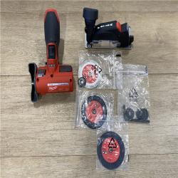 AS-IS Milwaukee FUEL 12V Lithium-Ion Brushless Cordless 3 in. Cut Off Saw (Tool-Only)