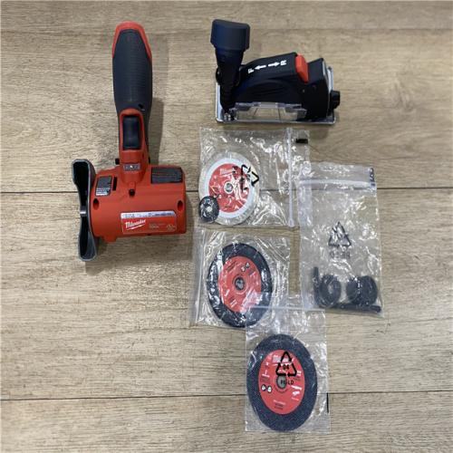 AS-IS Milwaukee FUEL 12V Lithium-Ion Brushless Cordless 3 in. Cut Off Saw (Tool-Only)