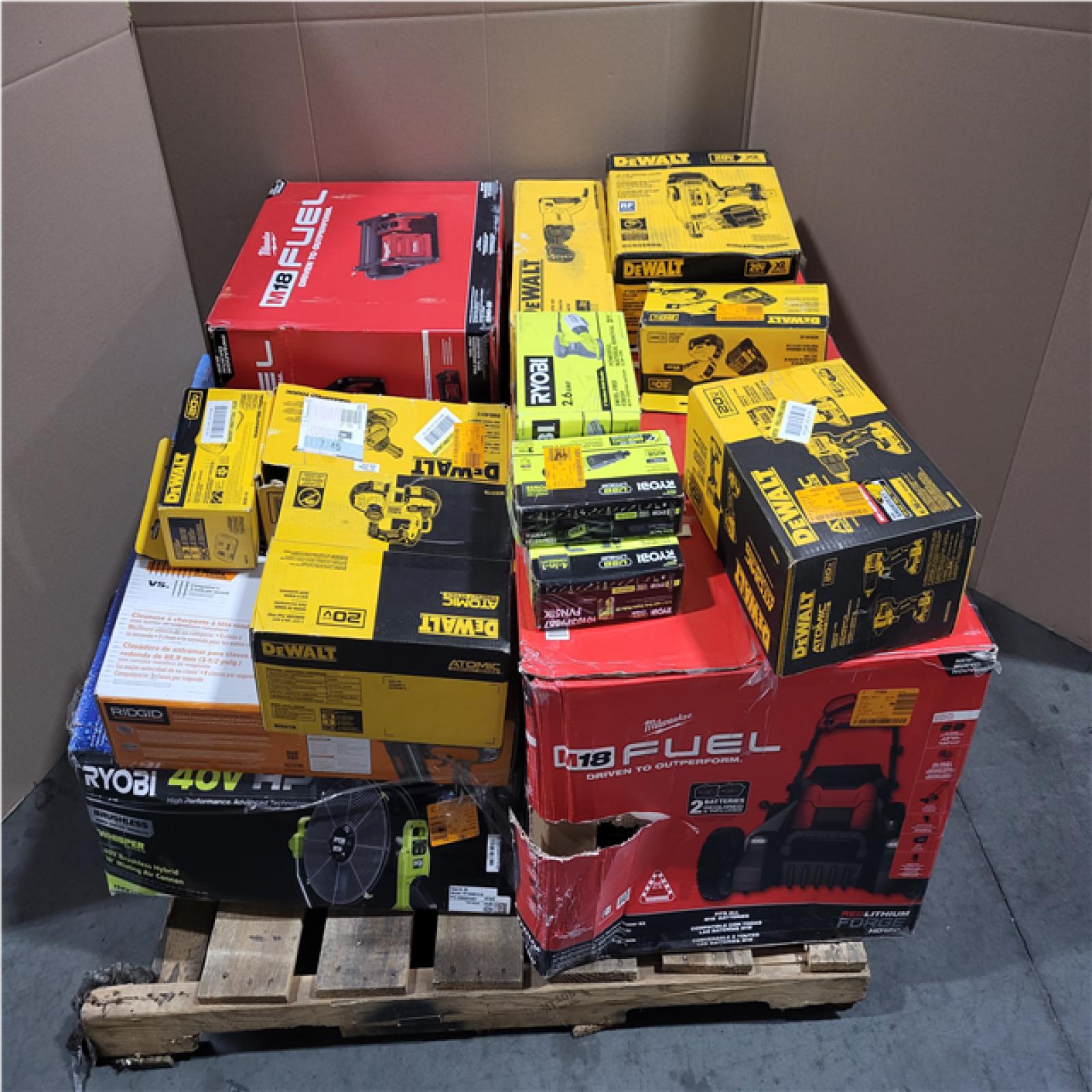 CALIFORNIA AS-IS TOOL PALLET