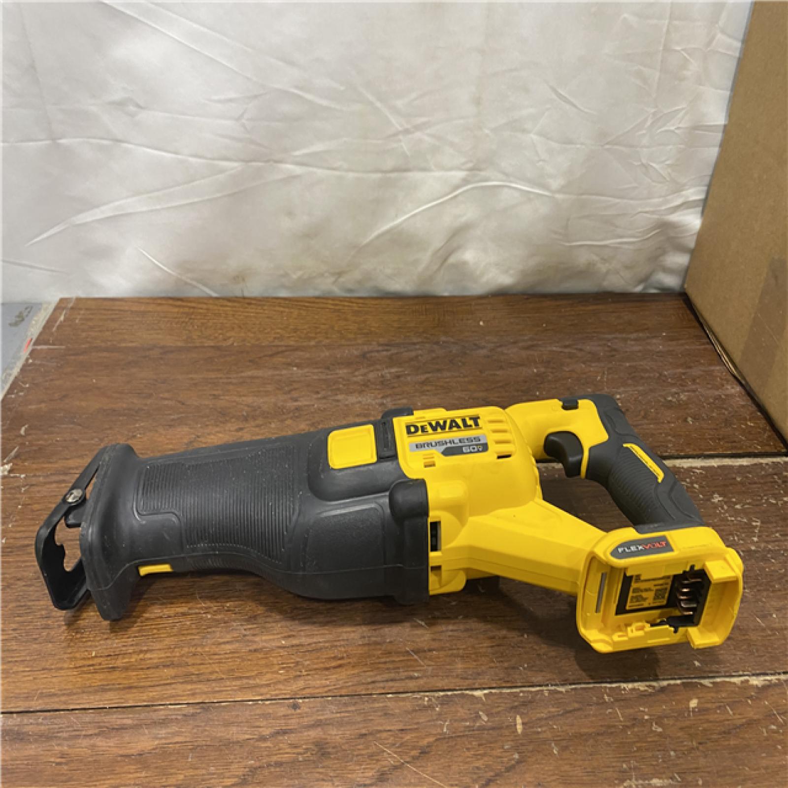 AS-IS DeWalt DCS389B FLEXVOLT 60V MAX Cordless Brushless Reciprocating Saw (Tool-Only)