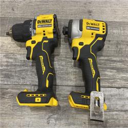 AS-IS DEWALT ATOMIC 20-Volt MAX Lithium-Ion Cordless Combo (2-Tool) Kit