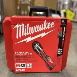 NEW! MILWAUKEE M12 12-Volt Lithium-Ion Force Logic Cordless Press Tool Kit
