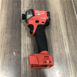 AS-IS Milwaukee FUEL 18V Lithium-Ion Brushless Cordless 1/4 in. Hex Impact Driver (Tool-Only)